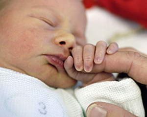 Bild, ein Baby Bild, ein Baby